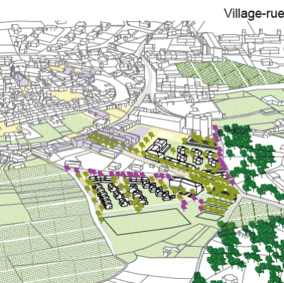 Étude de faisabilité urbaine et architecturale projet d'habitat - Visan Étude de faisabilité urbaine et architecturale projet d'habitat - Visan